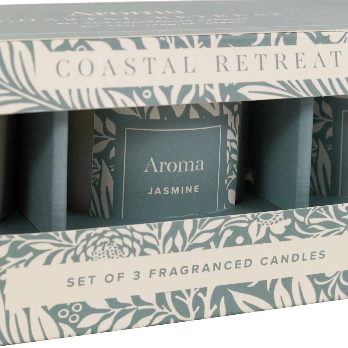 Bodhi Accessories Coastal Retreat Candles Set of 3 House of Isabella UK