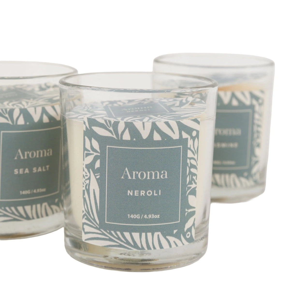 Bodhi Accessories Coastal Retreat Candles Set of 3 House of Isabella UK