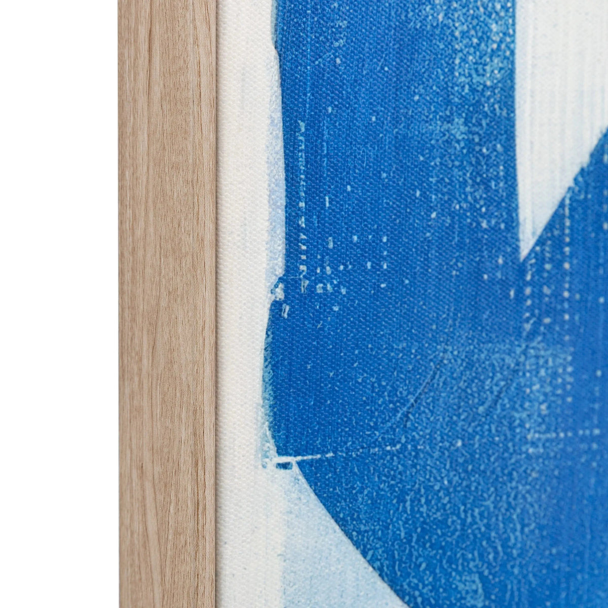 Bodhi Accessories Cobalt Abstract Framed Canvas House of Isabella UK