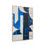 Bodhi Accessories Cobalt Abstract Framed Canvas House of Isabella UK