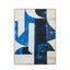 Bodhi Accessories Cobalt Abstract Framed Canvas House of Isabella UK