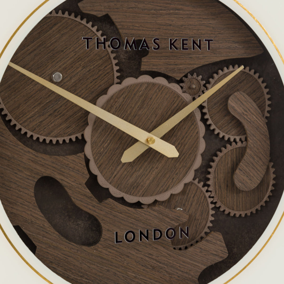 Bodhi Accessories Cogger Wall Clock Dark Walnut House of Isabella UK