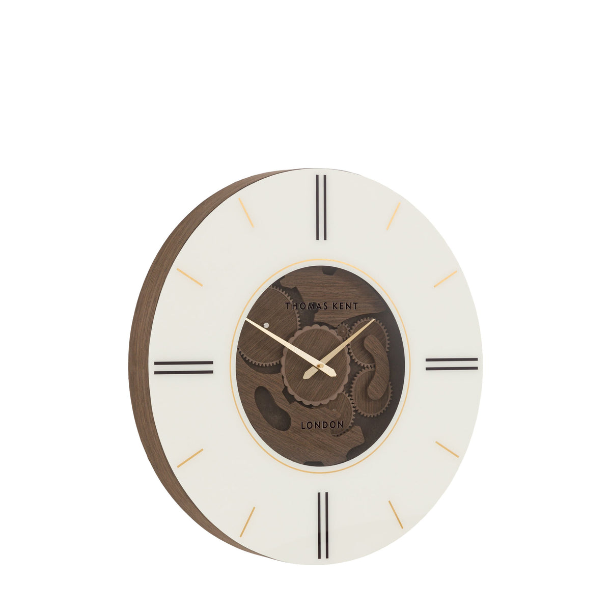 Bodhi Accessories Cogger Wall Clock Dark Walnut House of Isabella UK