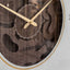 Bodhi Accessories Cogger Wall Clock Dark Walnut House of Isabella UK