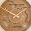 Bodhi Accessories Cogger Wall Clock Oak House of Isabella UK