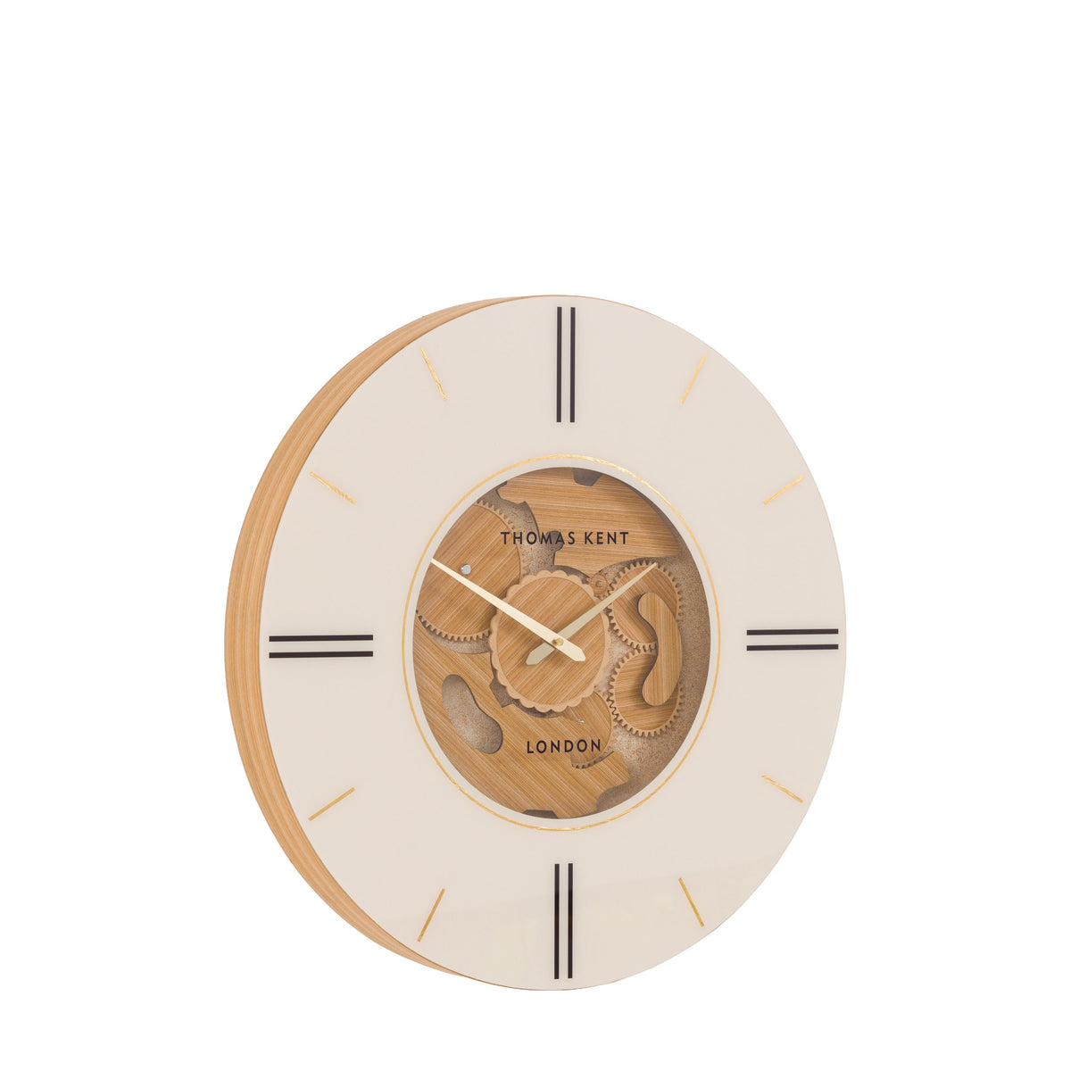 Bodhi Accessories Cogger Wall Clock Oak House of Isabella UK