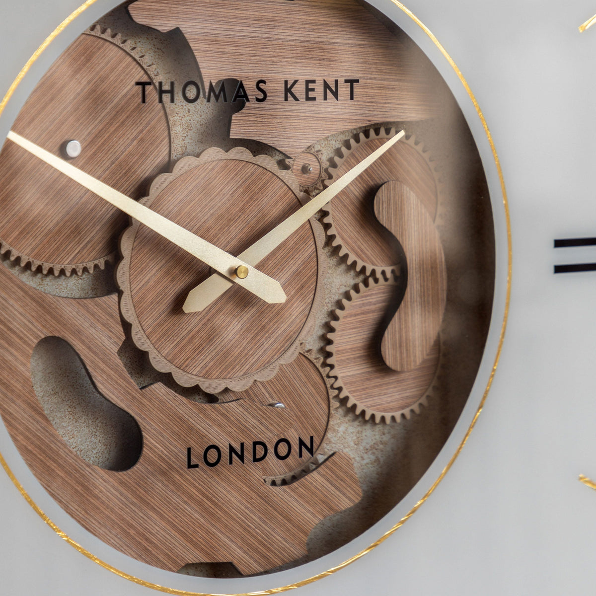 Bodhi Accessories Cogger Wall Clock Oak House of Isabella UK