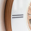 Bodhi Accessories Cogger Wall Clock Oak House of Isabella UK