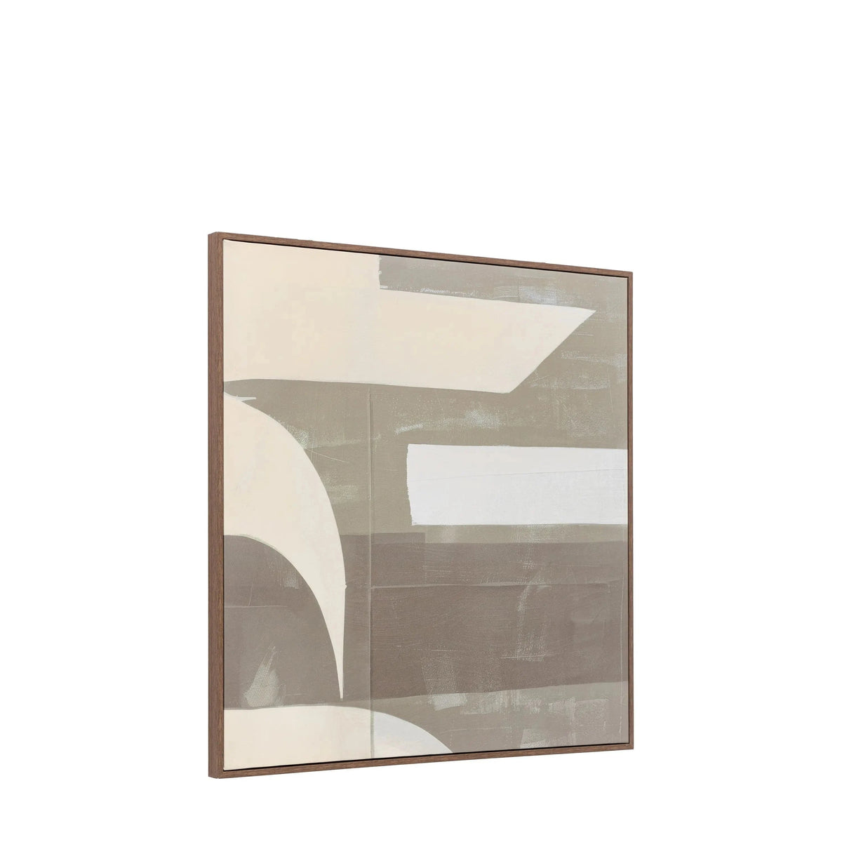 Bodhi Accessories Concreta Abstract Framed Canvas House of Isabella UK