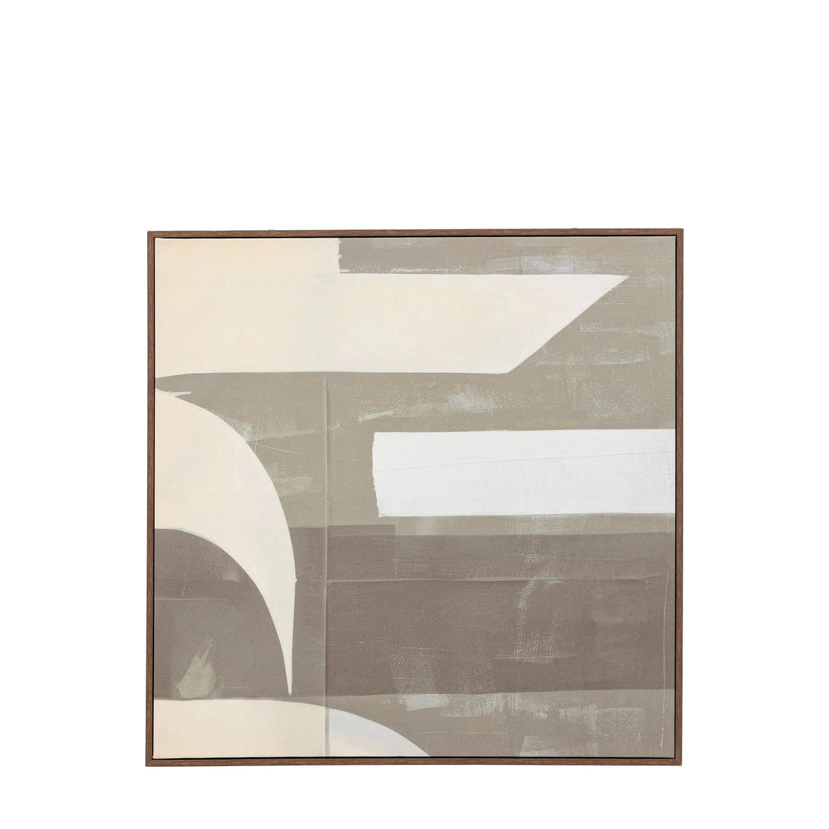 Bodhi Accessories Concreta Abstract Framed Canvas House of Isabella UK