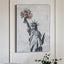 Bodhi Accessories Concrete Dreams I Framed Canvas House of Isabella UK