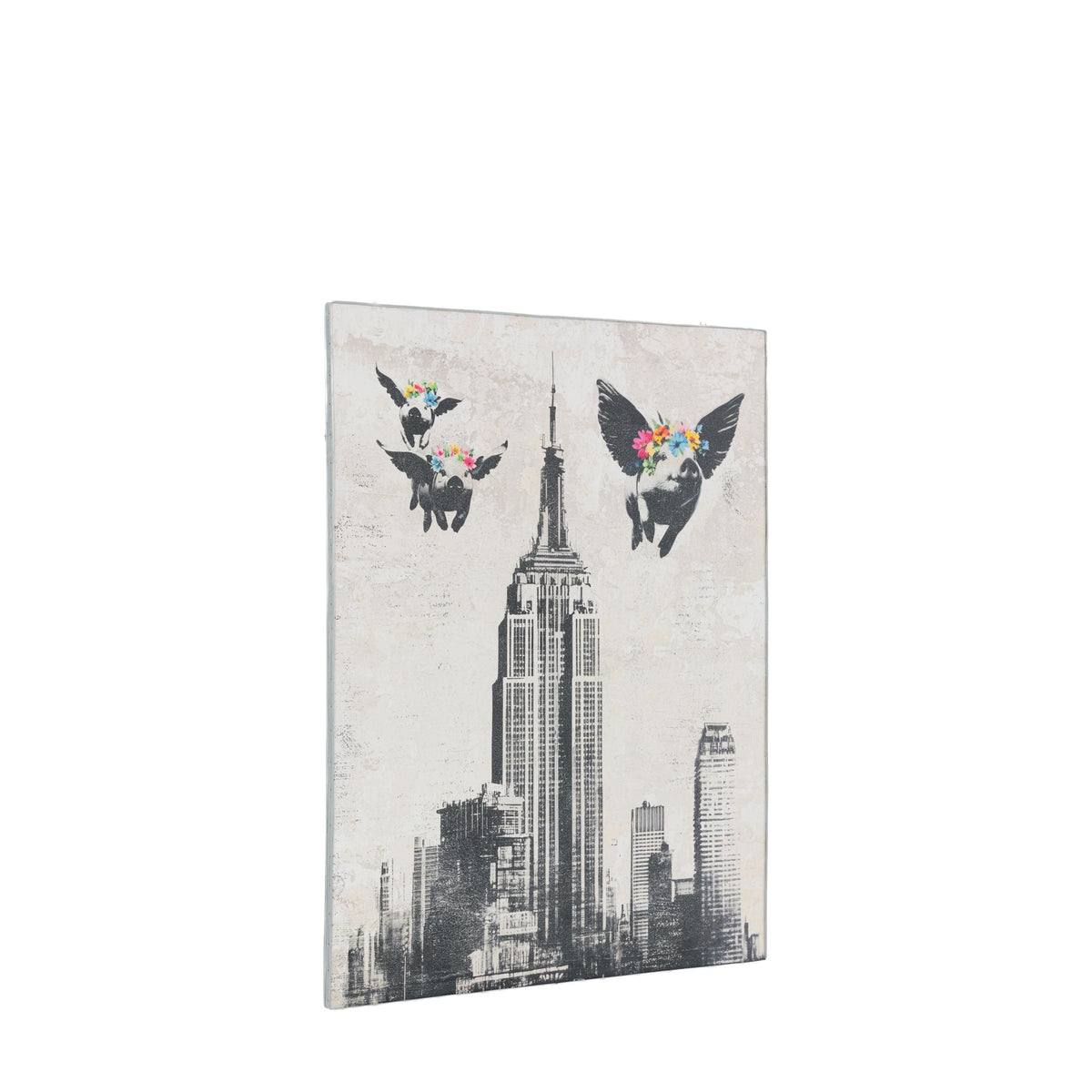 Bodhi Accessories Concrete Dreams II Framed Canvas House of Isabella UK