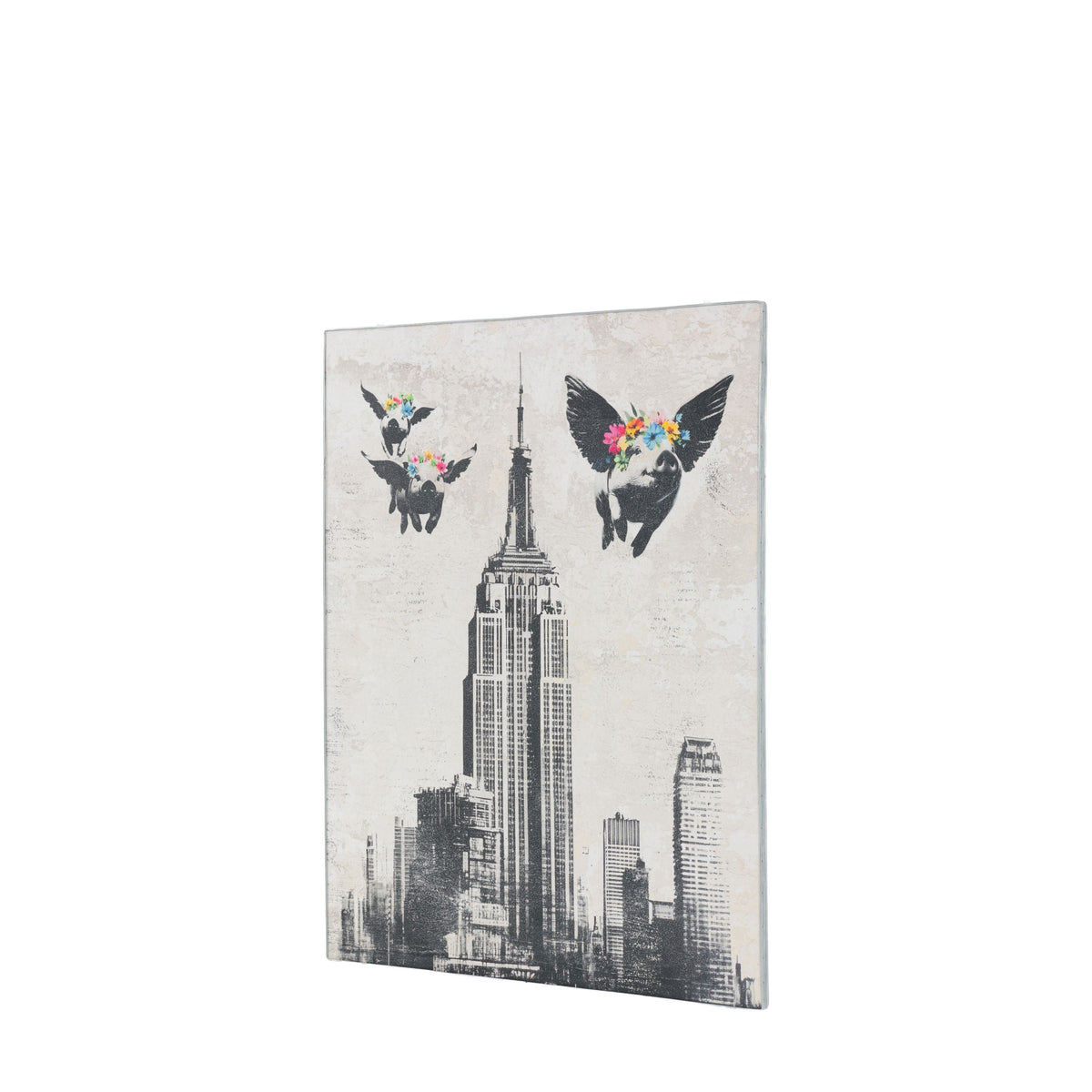 Bodhi Accessories Concrete Dreams II Framed Canvas House of Isabella UK