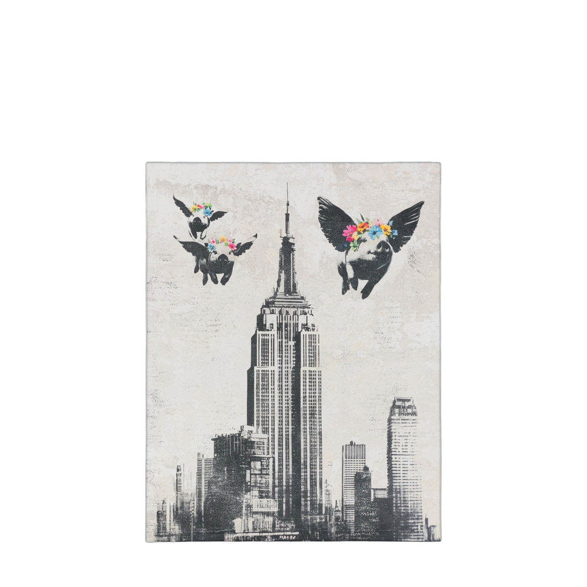 Bodhi Accessories Concrete Dreams II Framed Canvas House of Isabella UK