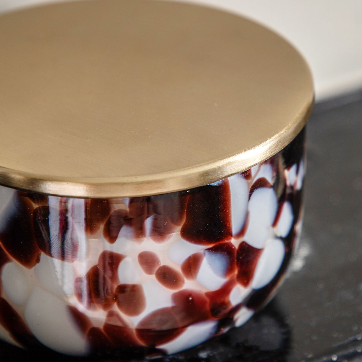 Bodhi Accessories Confetti Candle Brown Medium Peony Musk House of Isabella UK