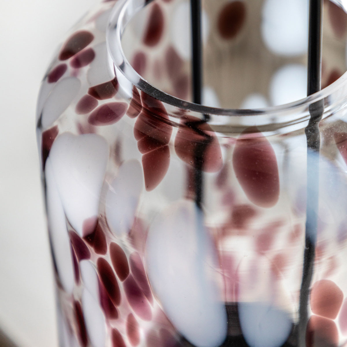 Bodhi Accessories Confetti Candle Holder Brown Large House of Isabella UK