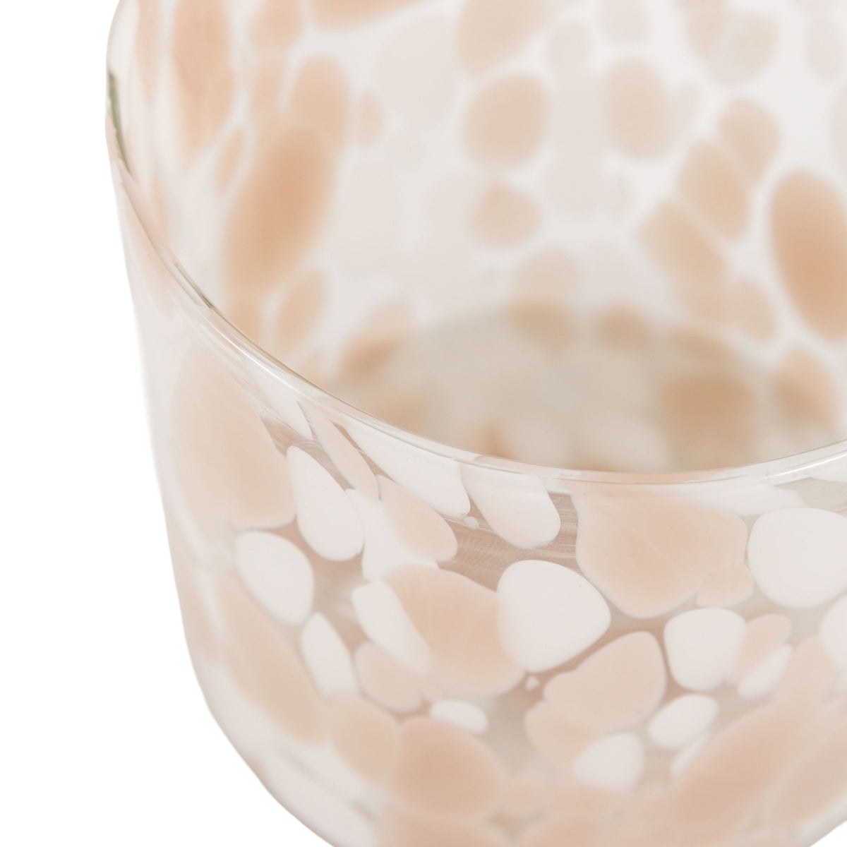Bodhi Accessories Confetti Candle Holder Taupe Large House of Isabella UK