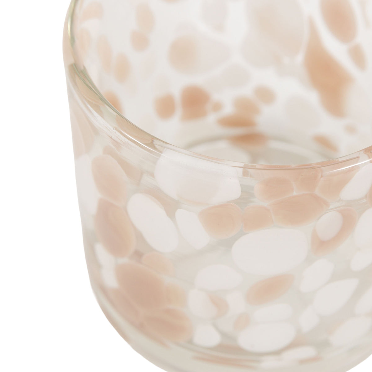 Bodhi Accessories Confetti Candle Holder Taupe Small House of Isabella UK