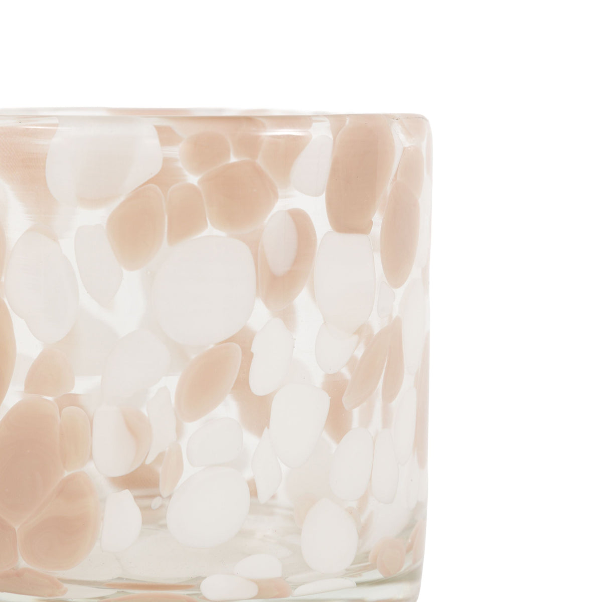 Bodhi Accessories Confetti Candle Holder Taupe Small House of Isabella UK