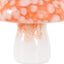 Bodhi Accessories Confetti Glass Mushrooms Set of 2 Burnt Orange House of Isabella UK
