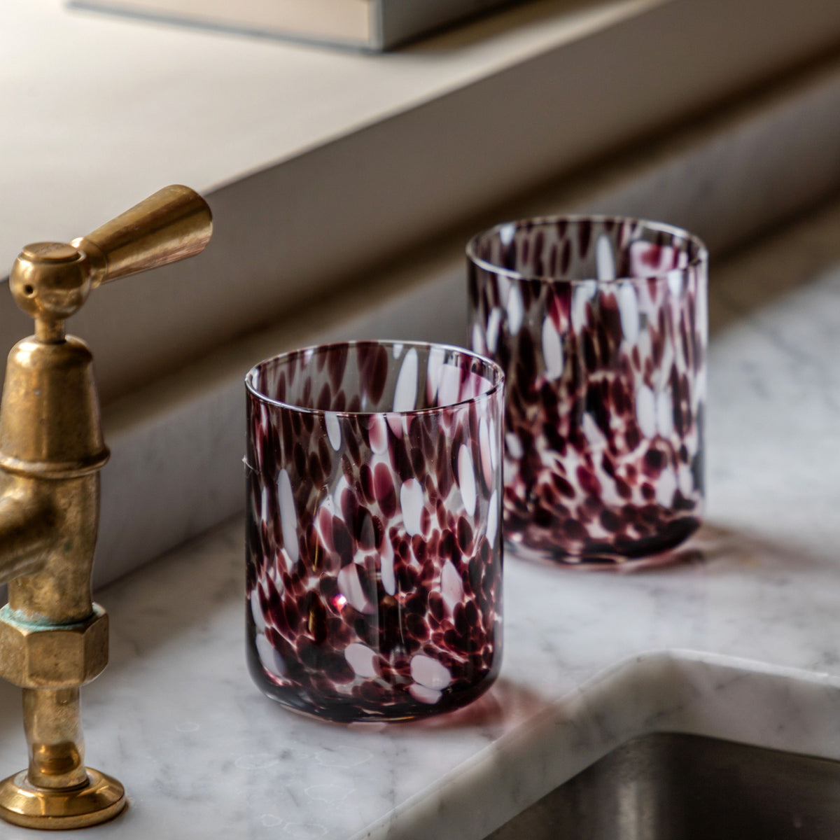 Bodhi Accessories Confetti Tumbler Glasses 4pk House of Isabella UK