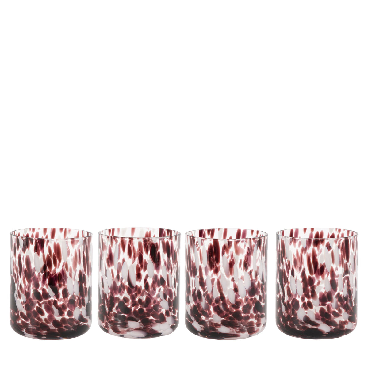 Bodhi Accessories Confetti Tumbler Glasses 4pk House of Isabella UK