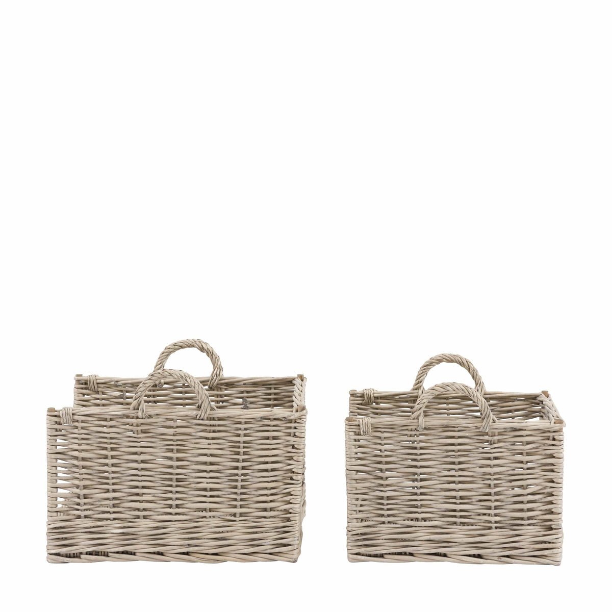 Bodhi Accessories Corte Log Baskets Set of 2 House of Isabella UK