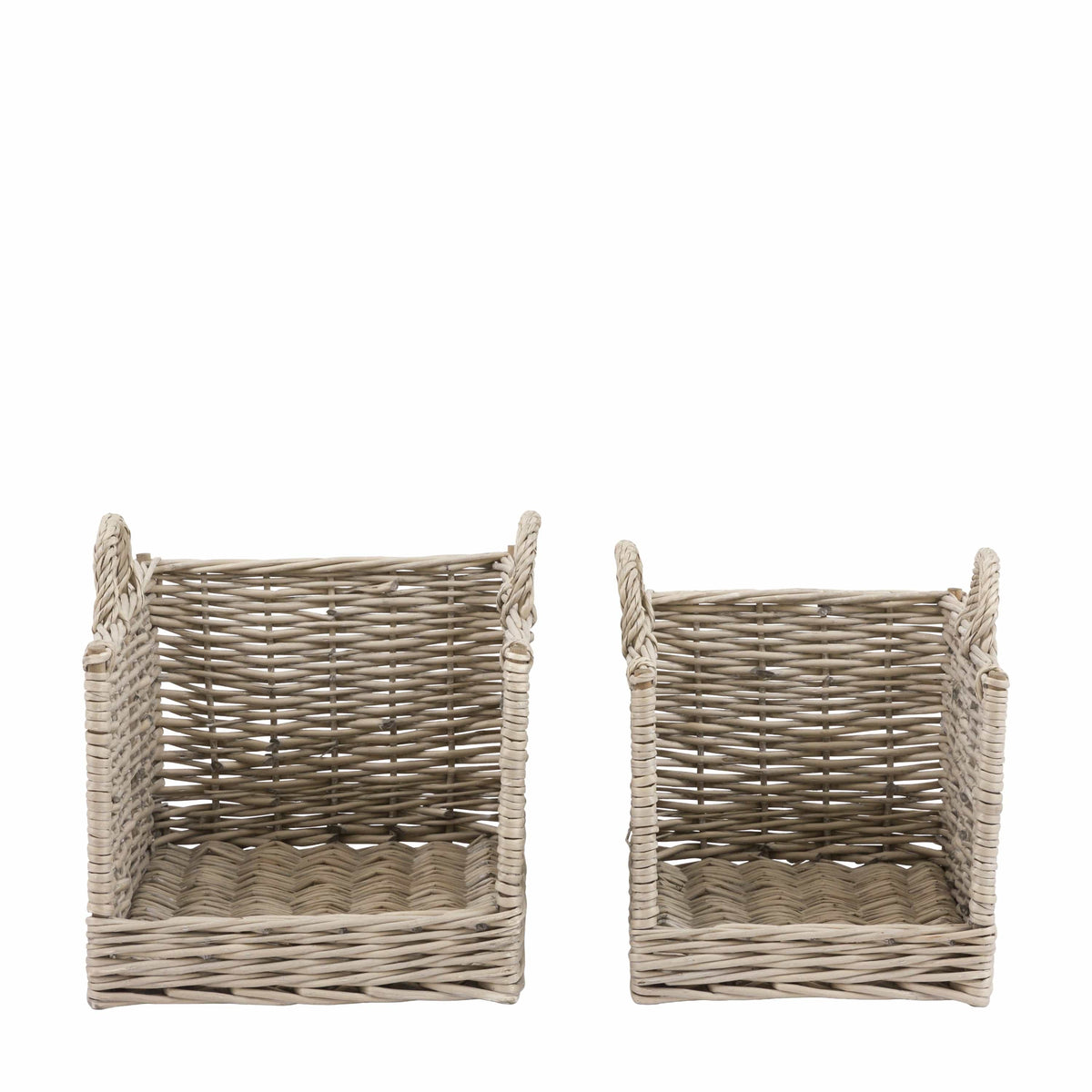 Bodhi Accessories Corte Log Baskets Set of 2 House of Isabella UK