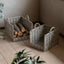 Bodhi Accessories Corte Log Baskets Set of 2 House of Isabella UK