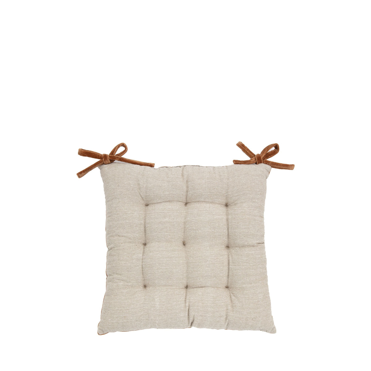 Cotton Velvet Seatpad Tan.