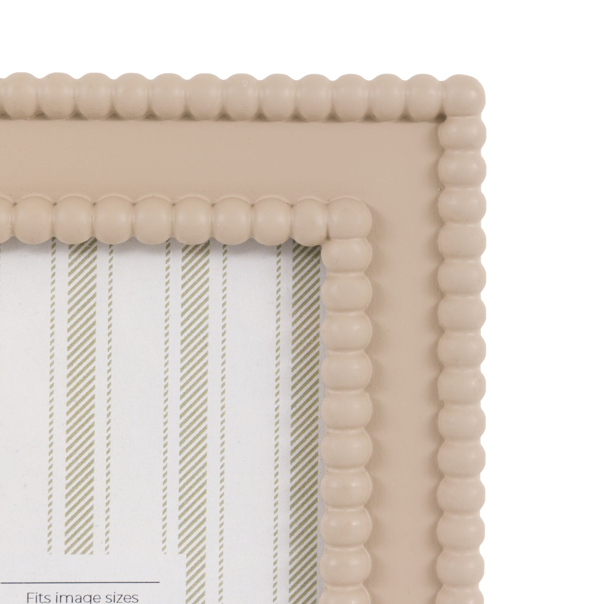 Bodhi Accessories Cove Beaded Photo Frame 6x4 Mocha House of Isabella UK