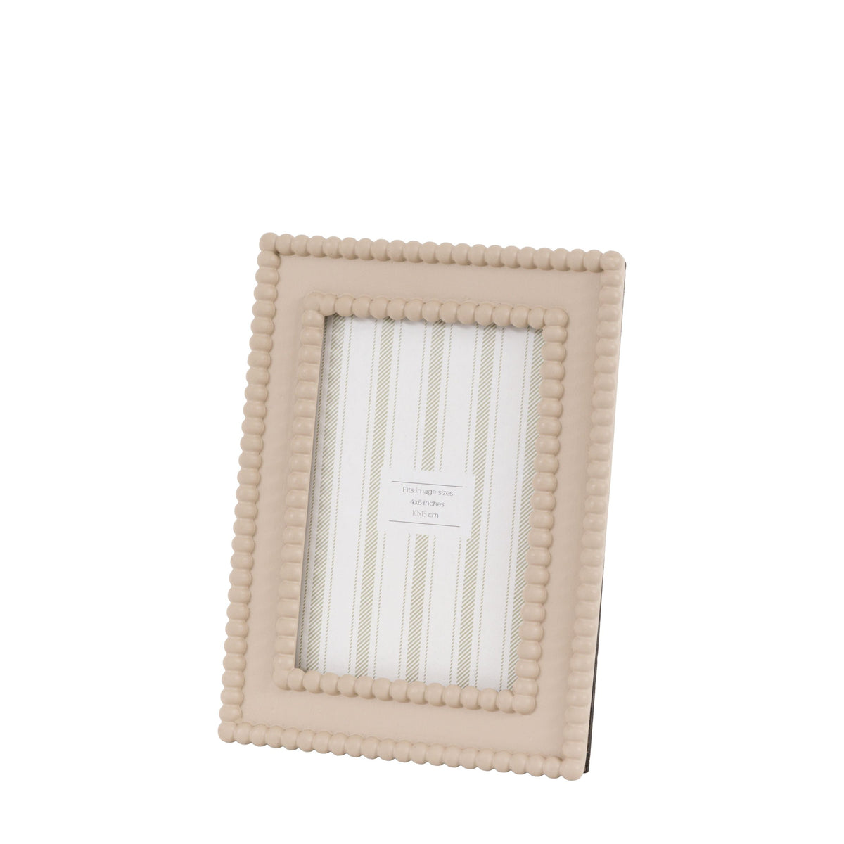 Bodhi Accessories Cove Beaded Photo Frame 6x4 Mocha House of Isabella UK
