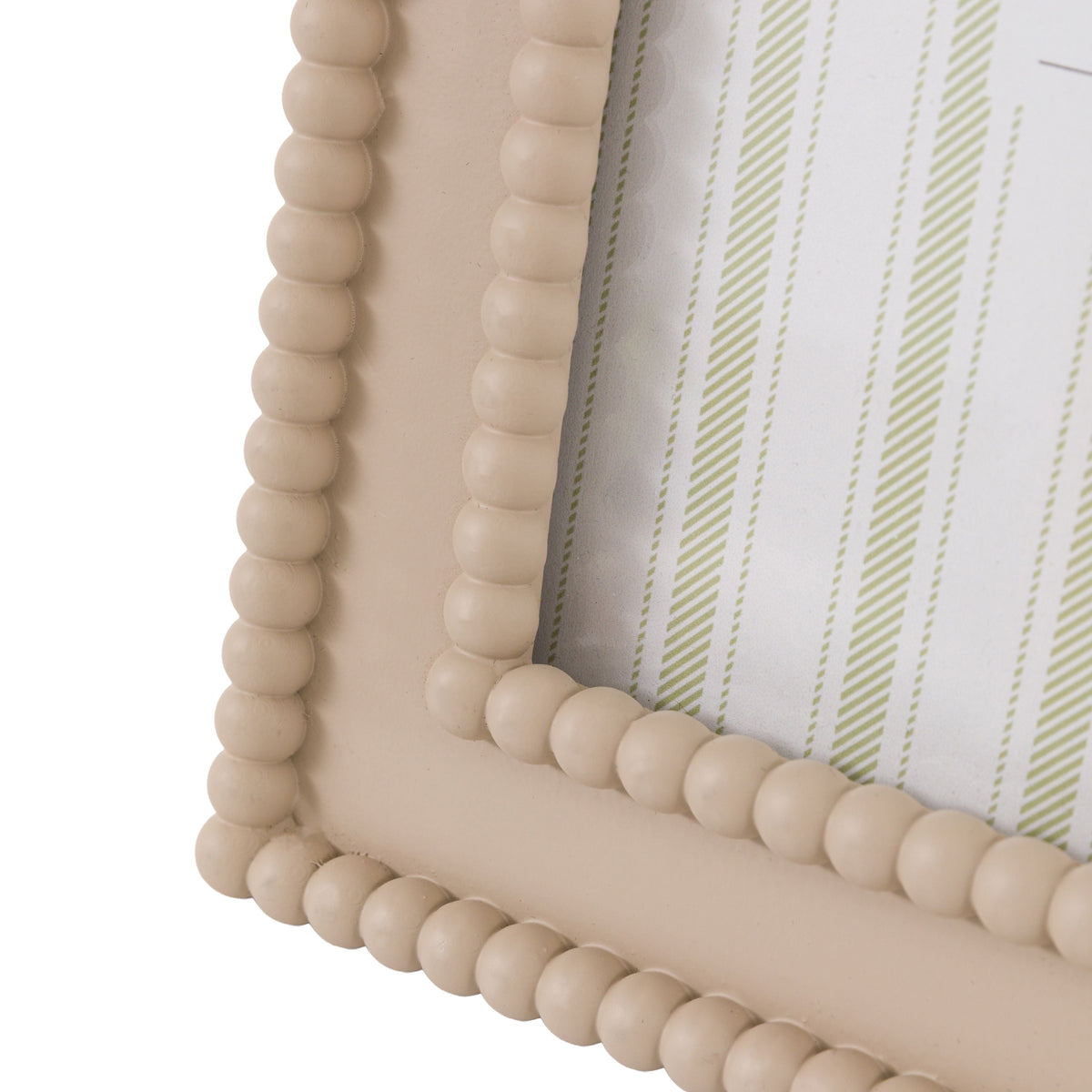 Bodhi Accessories Cove Beaded Photo Frame 7x5 Mocha House of Isabella UK