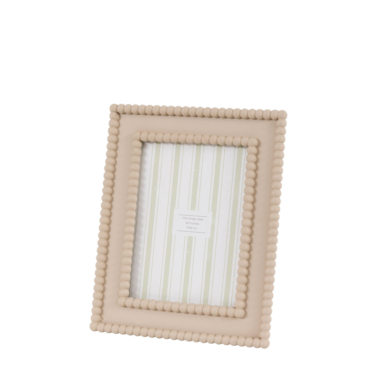 Bodhi Accessories Cove Beaded Photo Frame 7x5 Mocha House of Isabella UK