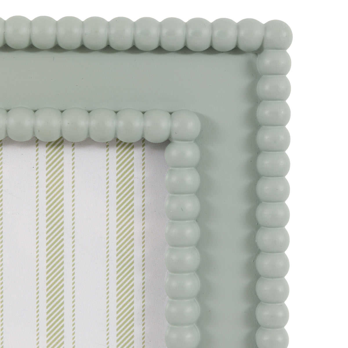 Bodhi Accessories Cove Beaded Photo Frame 7x5 Sage House of Isabella UK