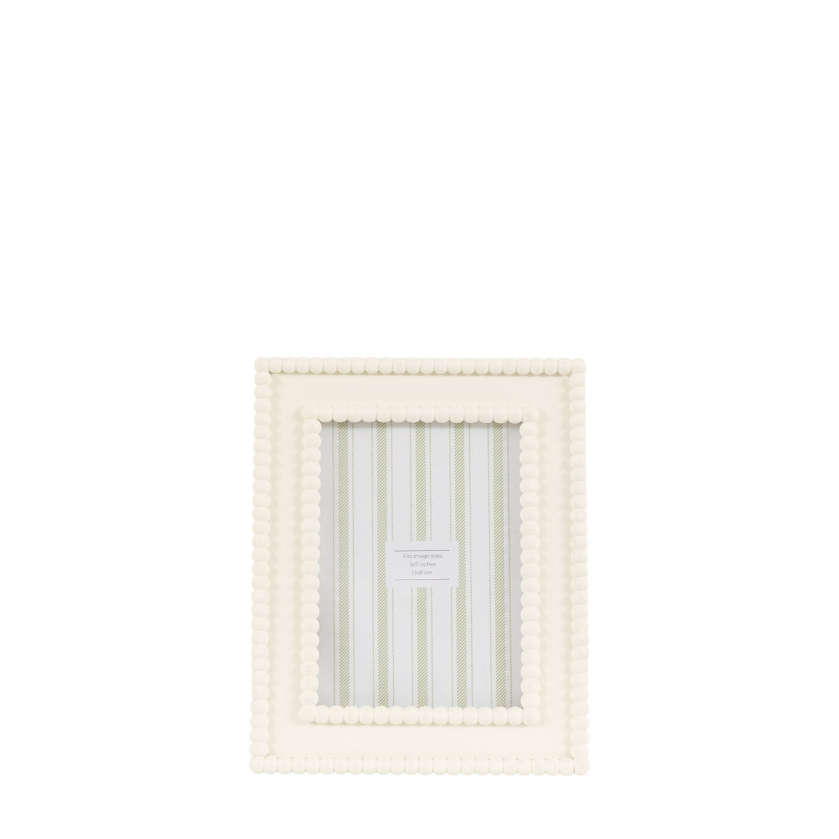 Bodhi Accessories Cove Beaded Photo Frame 7x5 White House of Isabella UK