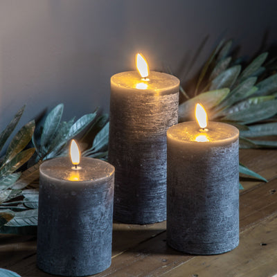 Bodhi Accessories Creech Candle Rustic Slate House of Isabella UK