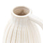 Bodhi Accessories Cromer Ceramic Handled Vase White Small House of Isabella UK