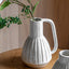 Bodhi Accessories Cromer Ceramic Handled Vase White Small House of Isabella UK