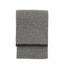 Bodhi Accessories Cross Knit Throw Grey House of Isabella UK