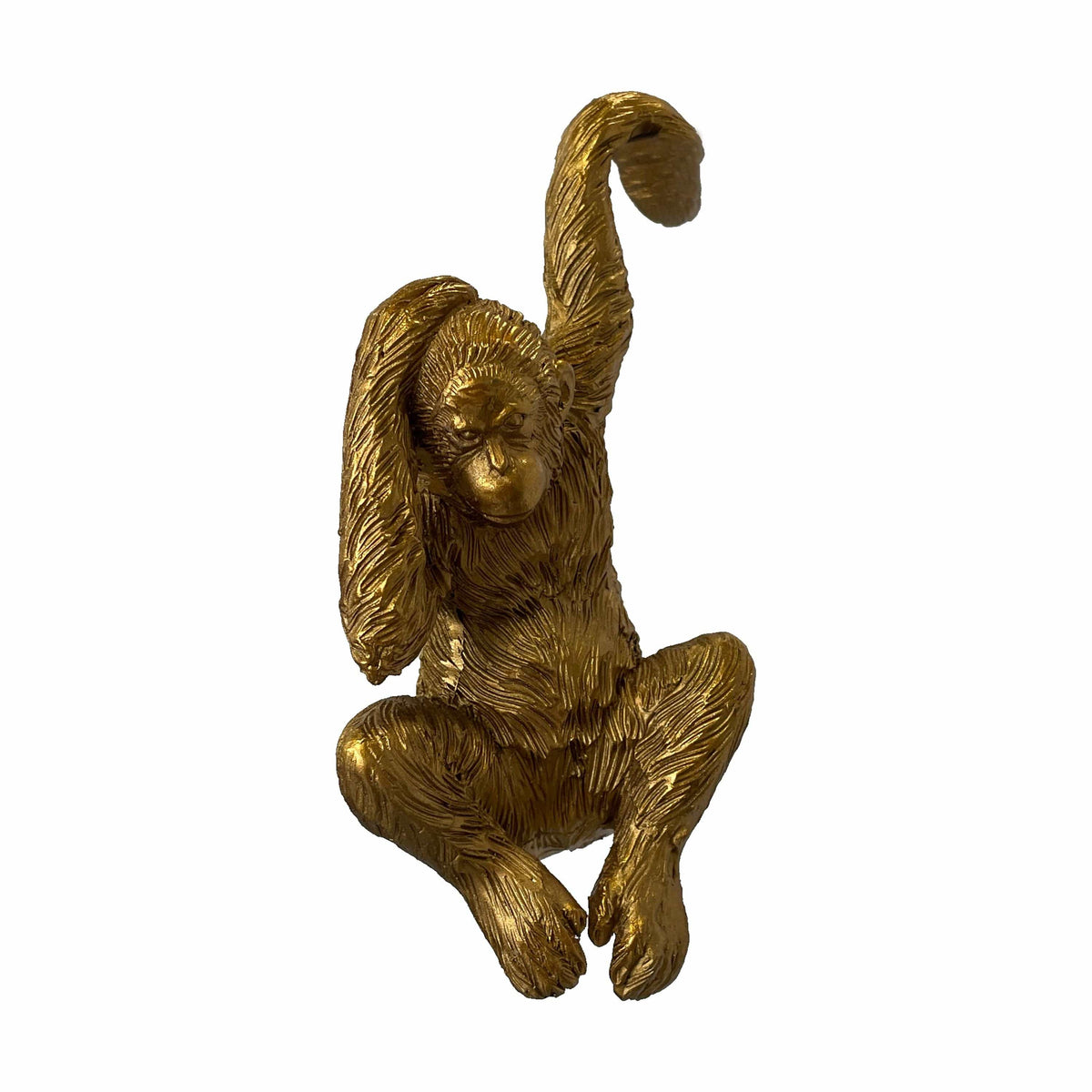 Crumplehorn Orangutan Pot Hanger Gold (2pk).