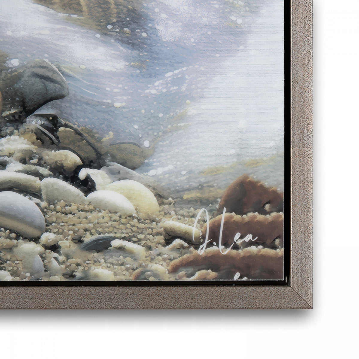 Bodhi Accessories Crystal Waters Framed Canvas House of Isabella UK