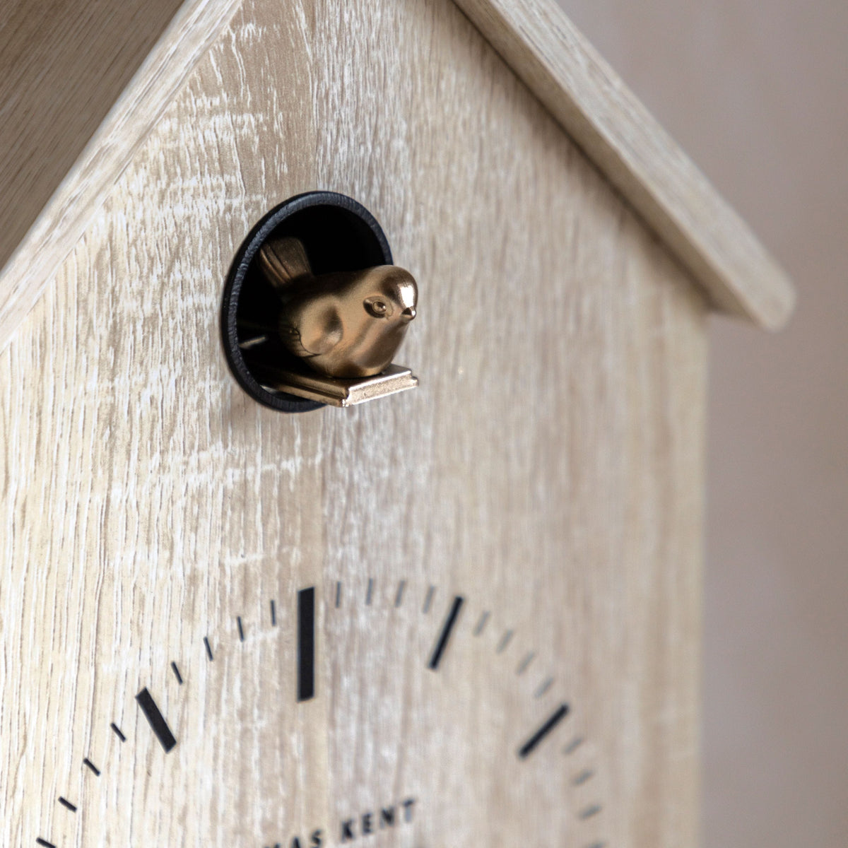 Bodhi Accessories Cuckoo Clock Washed Oak House of Isabella UK