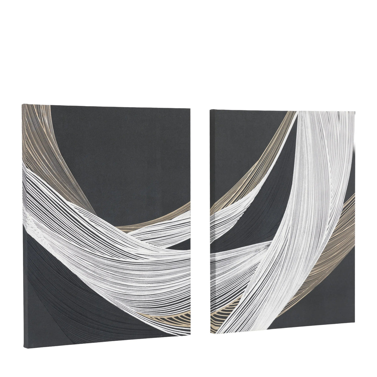 Bodhi Accessories Curve Appeal Canvas Set of 2 House of Isabella UK