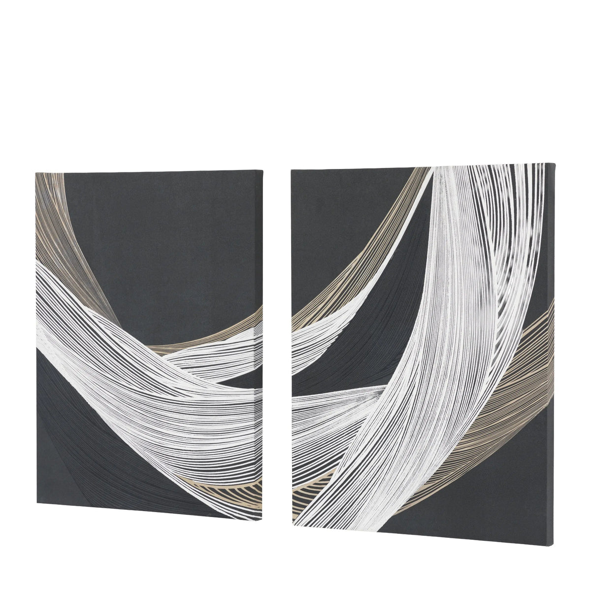 Bodhi Accessories Curve Appeal Canvas Set of 2 House of Isabella UK