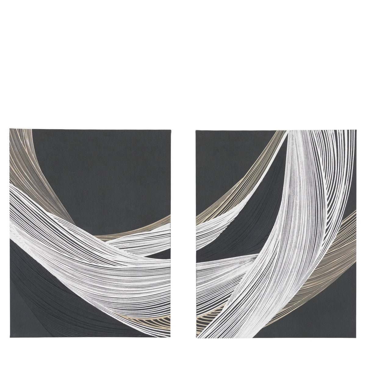 Bodhi Accessories Curve Appeal Canvas Set of 2 House of Isabella UK