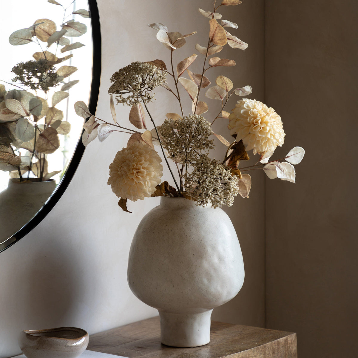 Bodhi Accessories Dahlia Autumnal Bouquet Natural House of Isabella UK