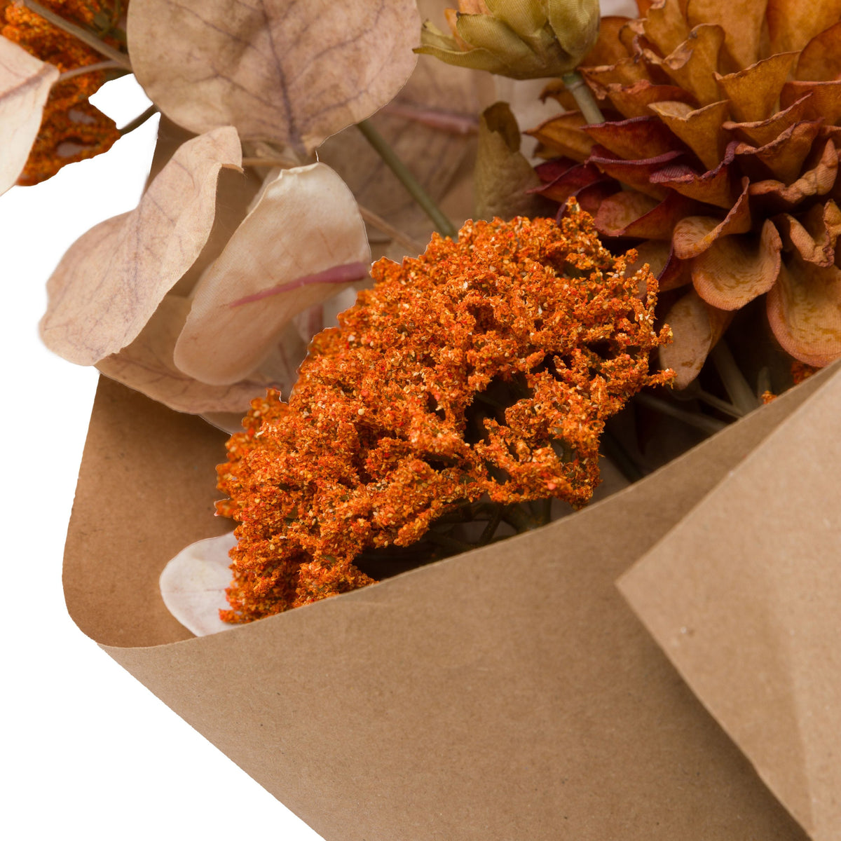 Bodhi Accessories Dahlia Autumnal Bouquet Rust House of Isabella UK