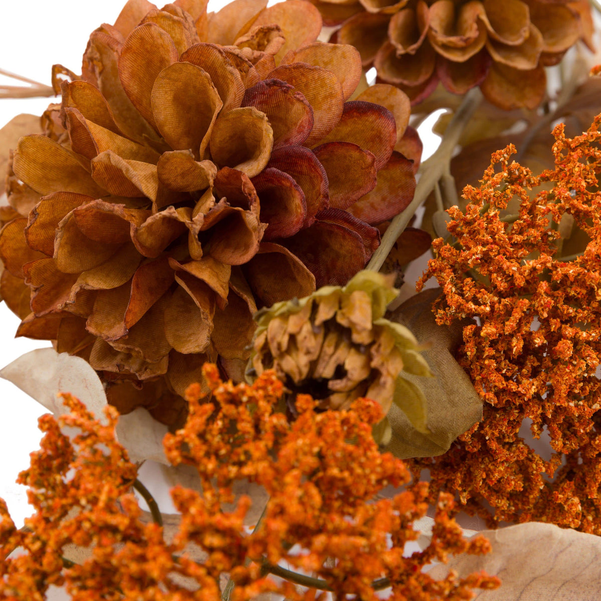 Bodhi Accessories Dahlia Autumnal Bouquet Rust House of Isabella UK