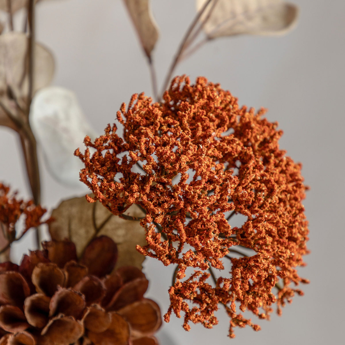 Bodhi Accessories Dahlia Autumnal Bouquet Rust House of Isabella UK